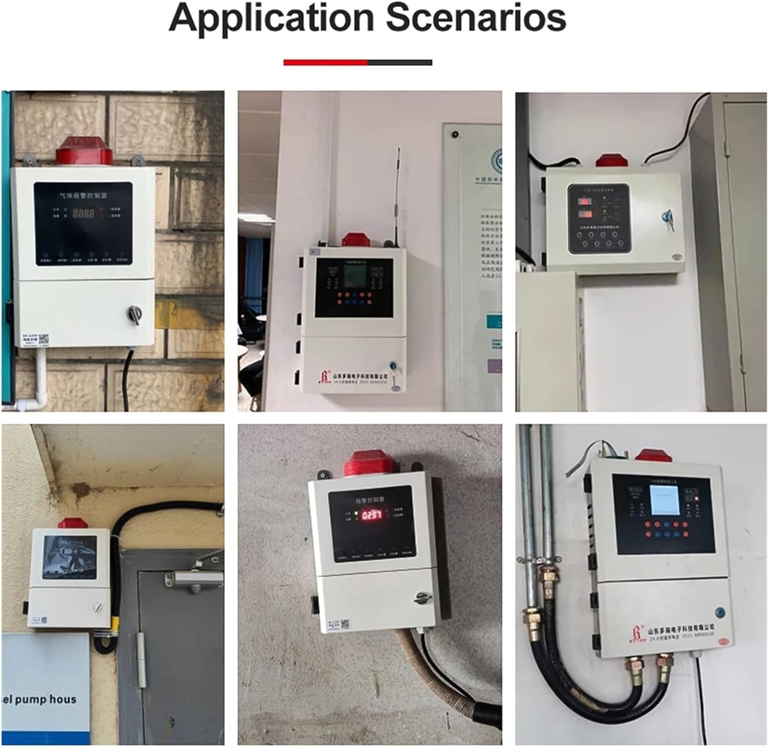 工業用ガスセンサー、 4-20mA ガス警報コントローラ 1-16 チャンネル